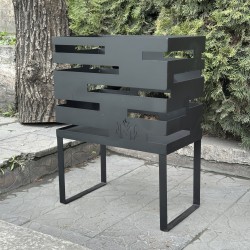 Кострова чаша Гала 52.4х30.4х70см 2мм